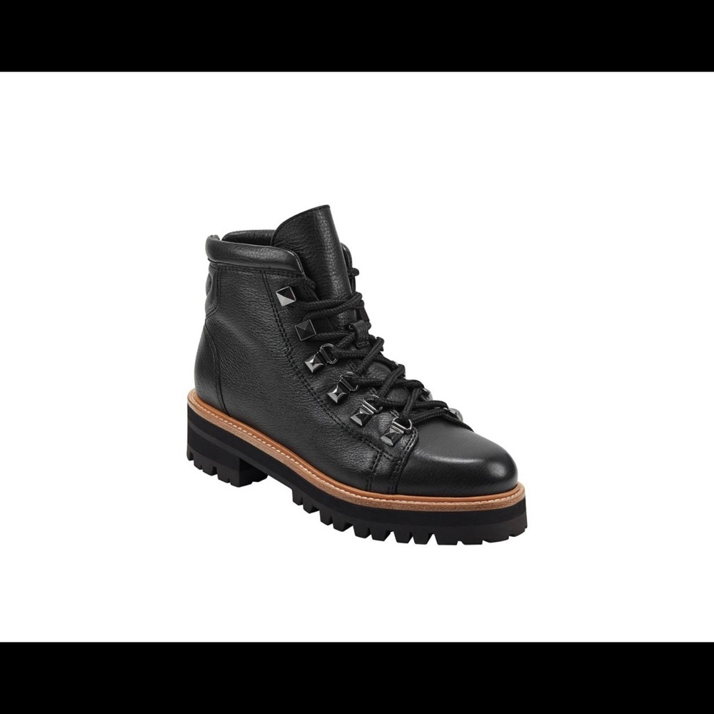 MARC FISHER ISSY LACE-UP BOOTIES